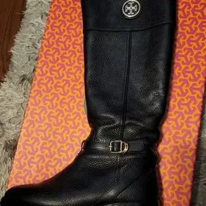 Tory Burch Teresa Riding Boot | eBay Tory Burch - Teresa Riding Boots (Tumbled Leather) main image 1
